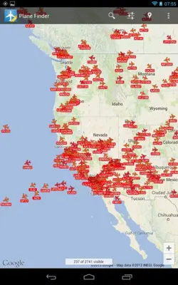 Plane Finder Free android App screenshot 10