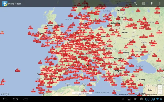 Plane Finder Free android App screenshot 14