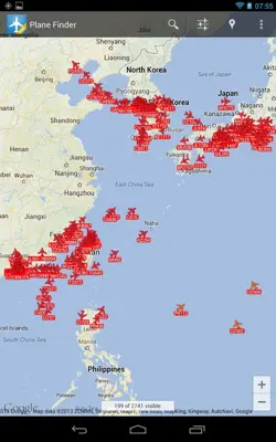 Plane Finder Free android App screenshot 7